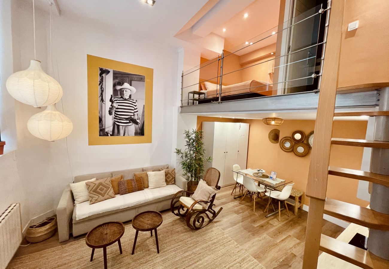 Studio in Málaga - Cozy loft in the center of Malaga - TCM